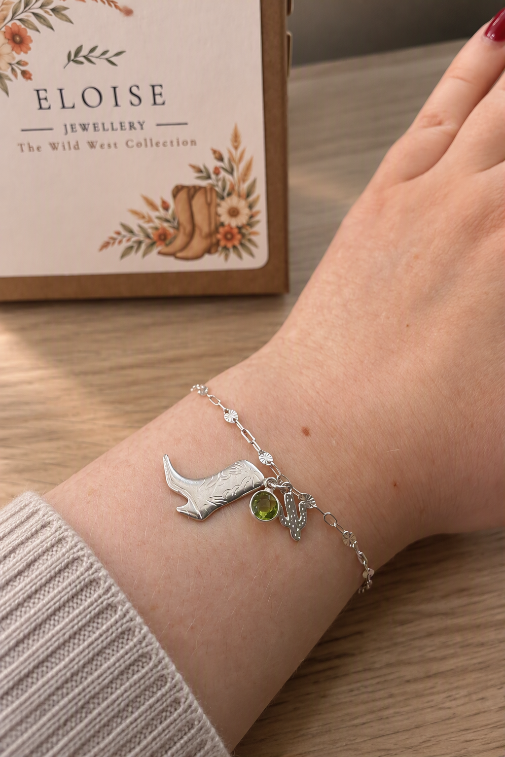 Sterling Silver Western Bracelet