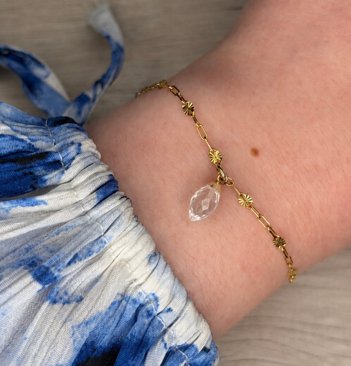 The Crystal Quartz Bracelet