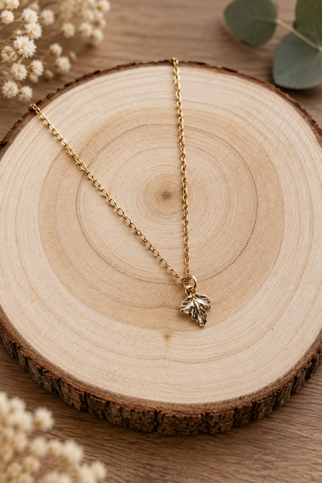 Maple Leaf Necklace