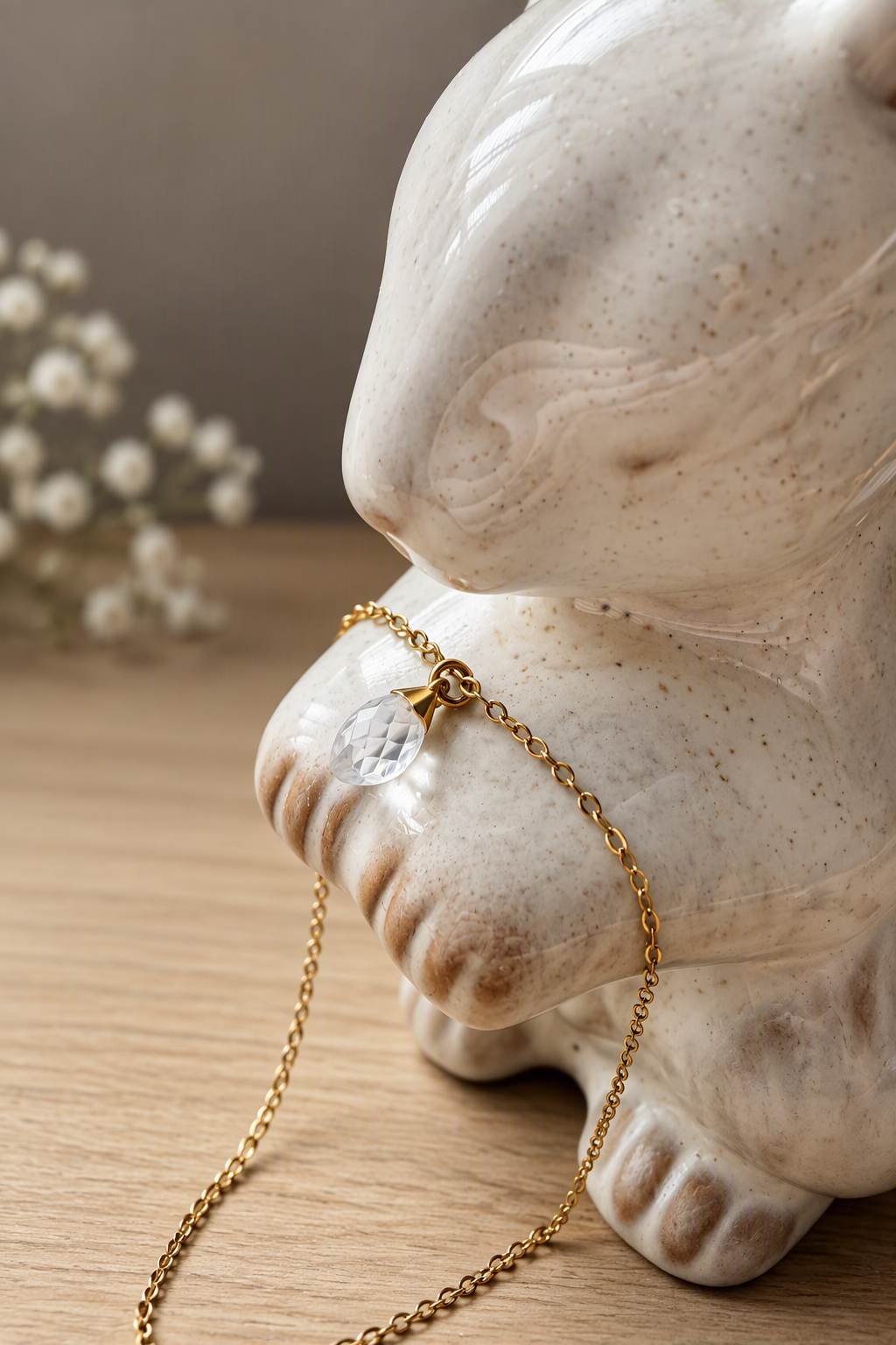 The Crystal Quartz Necklace