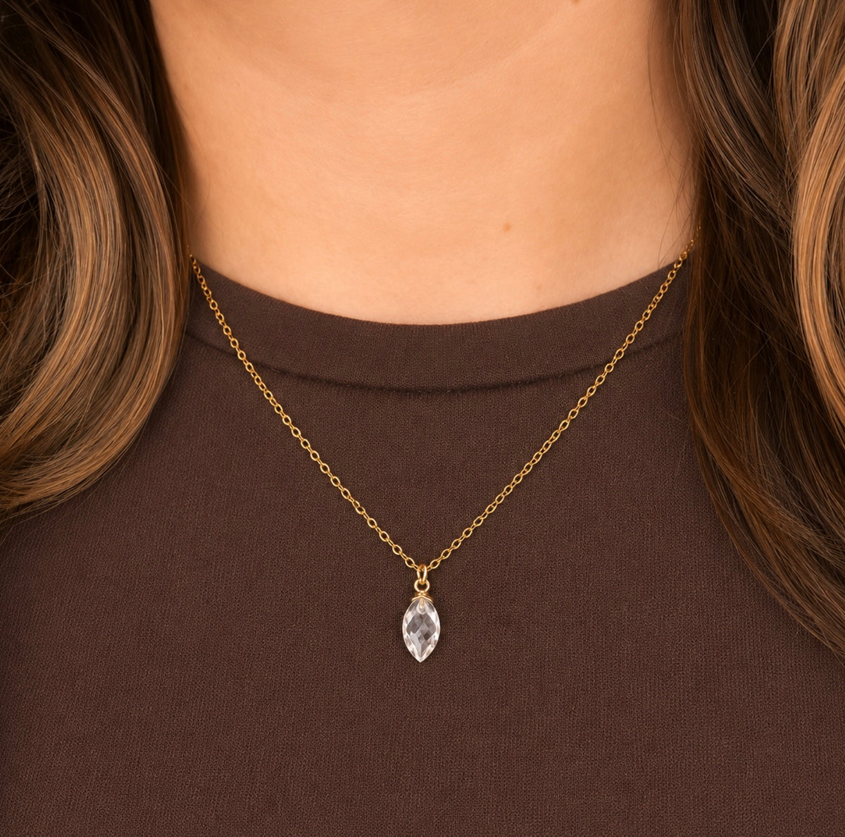 The Crystal Quartz Necklace