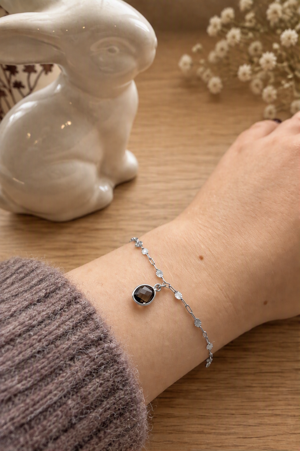 The Smoky Quartz Bracelet