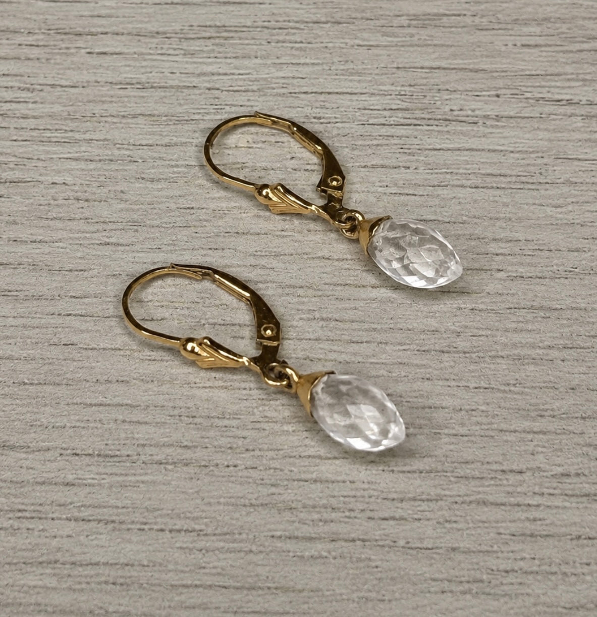 The Crystal Quartz Earrings