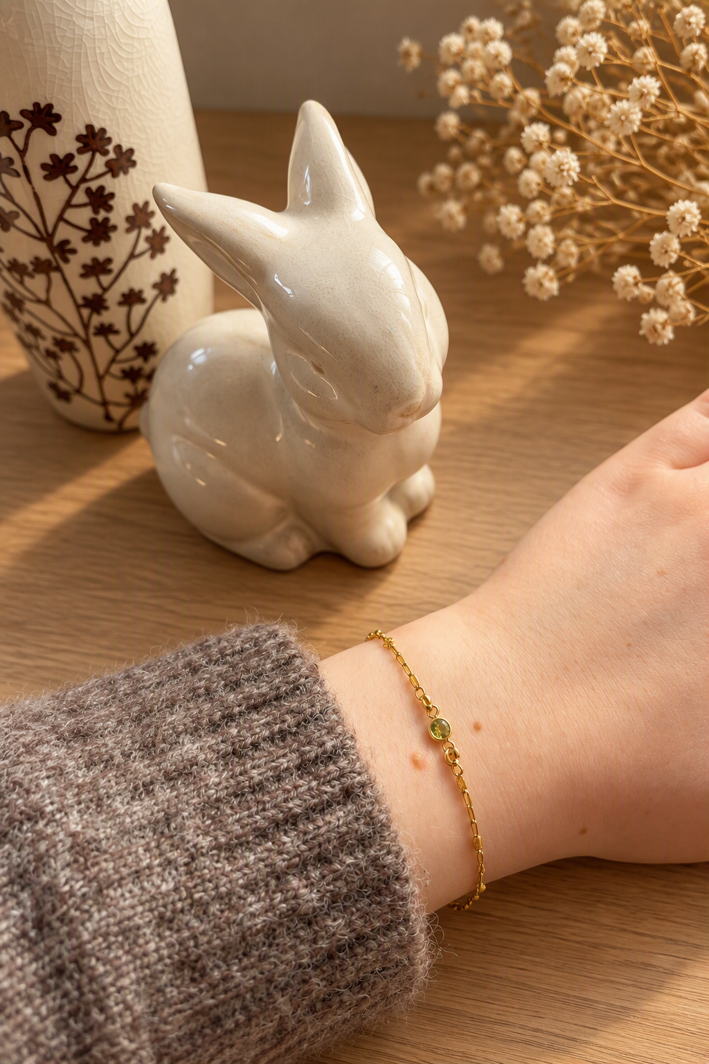 The Peridot Bracelet