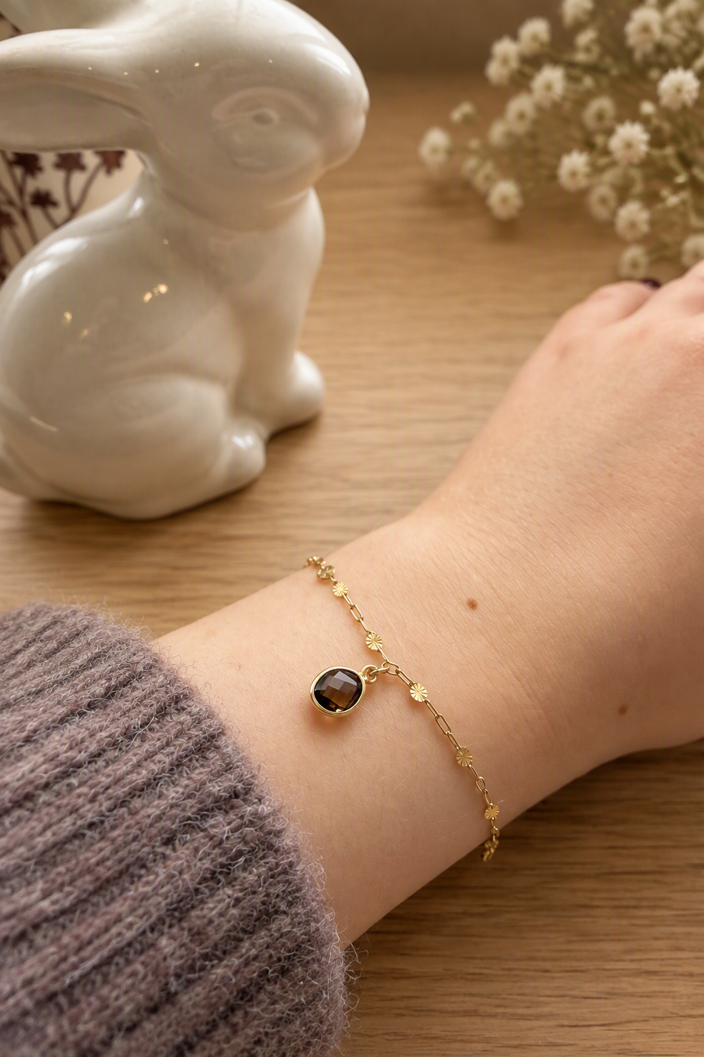 The Smoky Quartz Bracelet