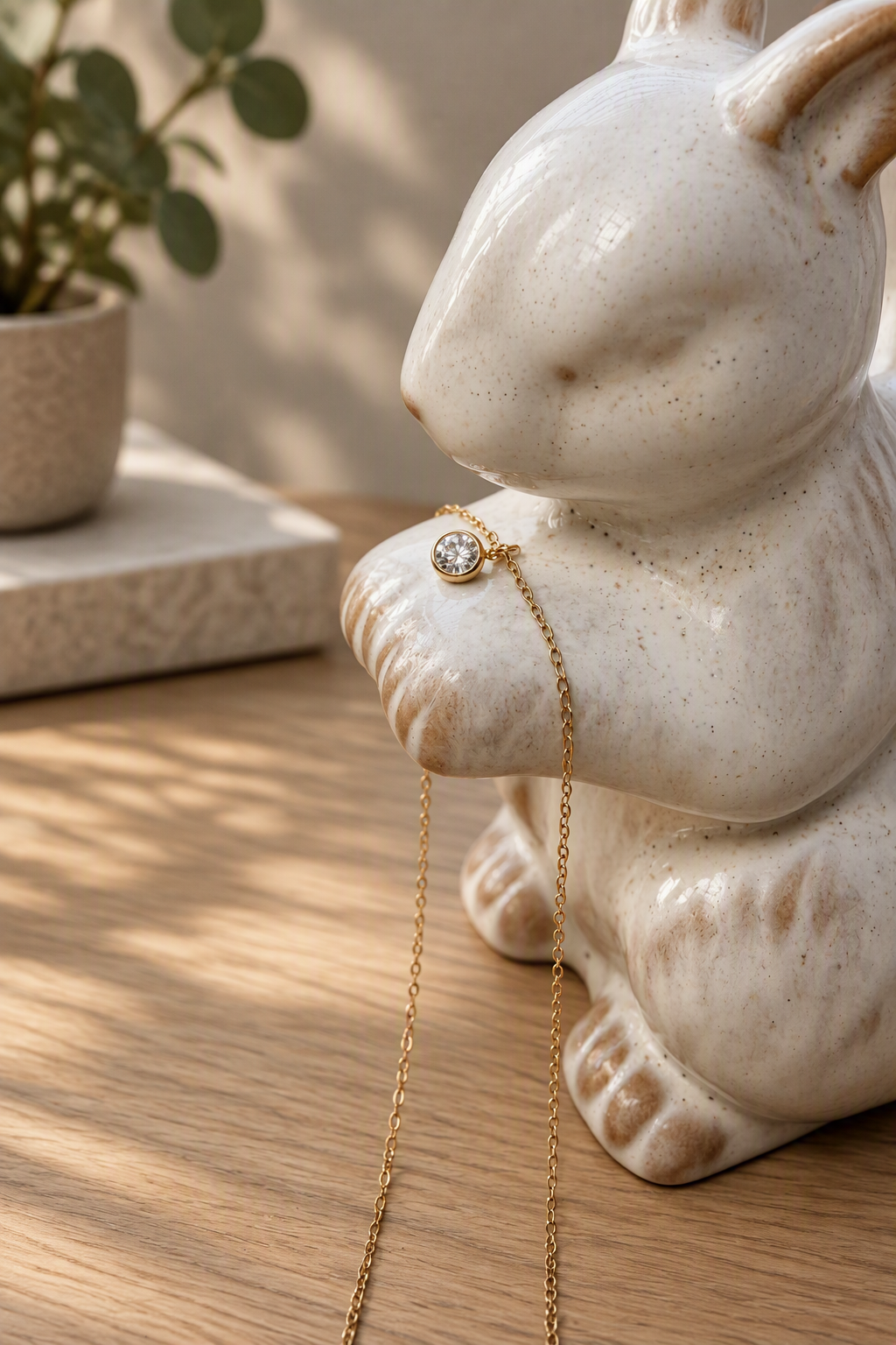 The Cubic Zirconia Round Necklace