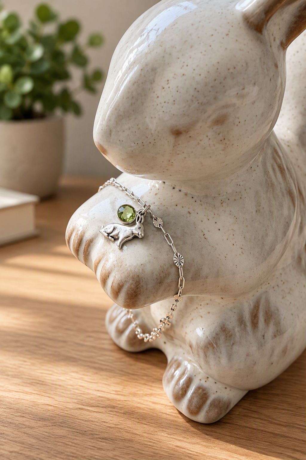 Sterling Silver Rabbit Bracelet