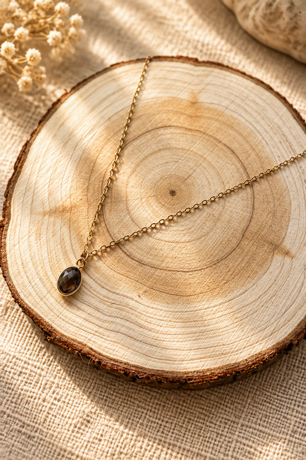 Smoky Quartz Necklace